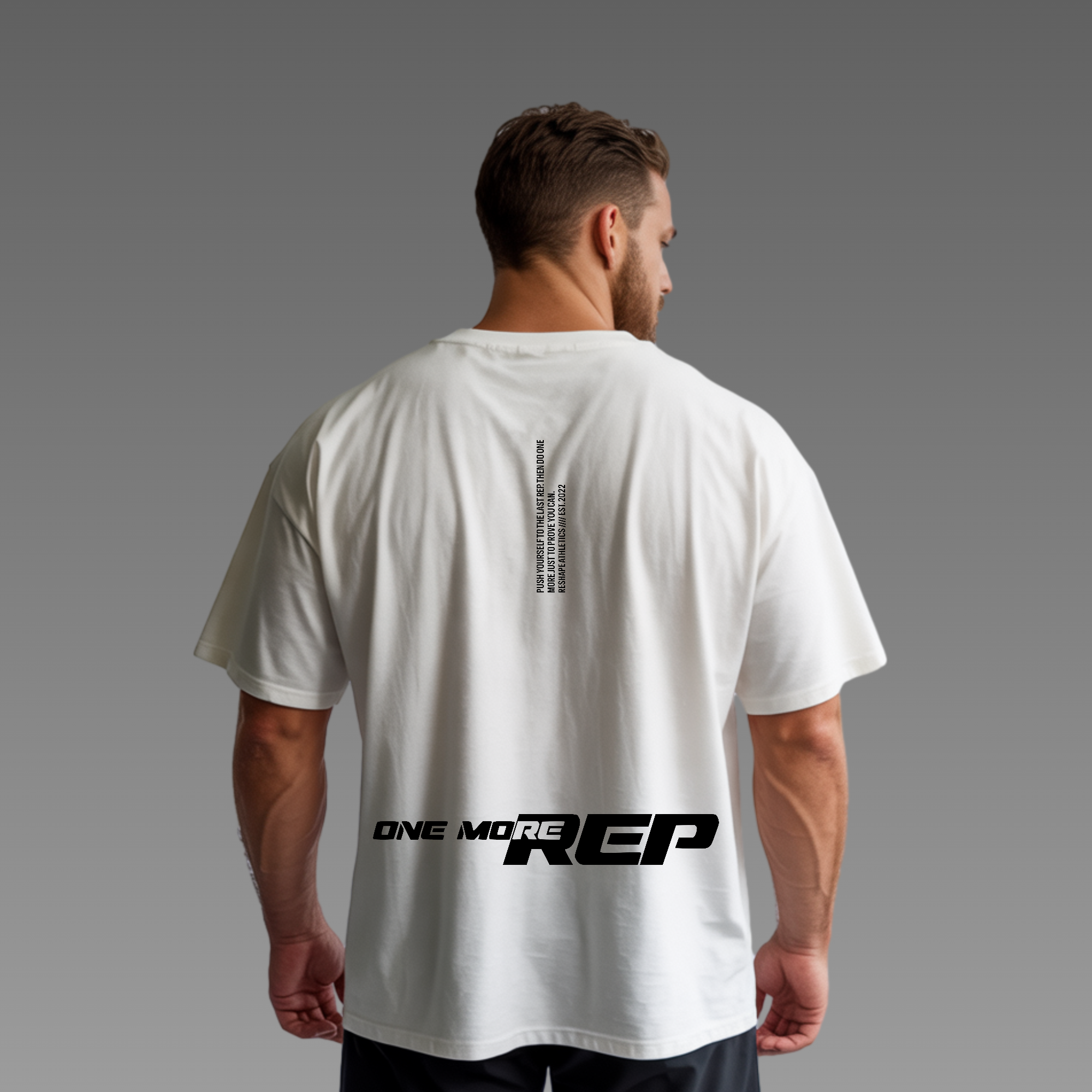 ONE MORE REP - Oversized Shirt